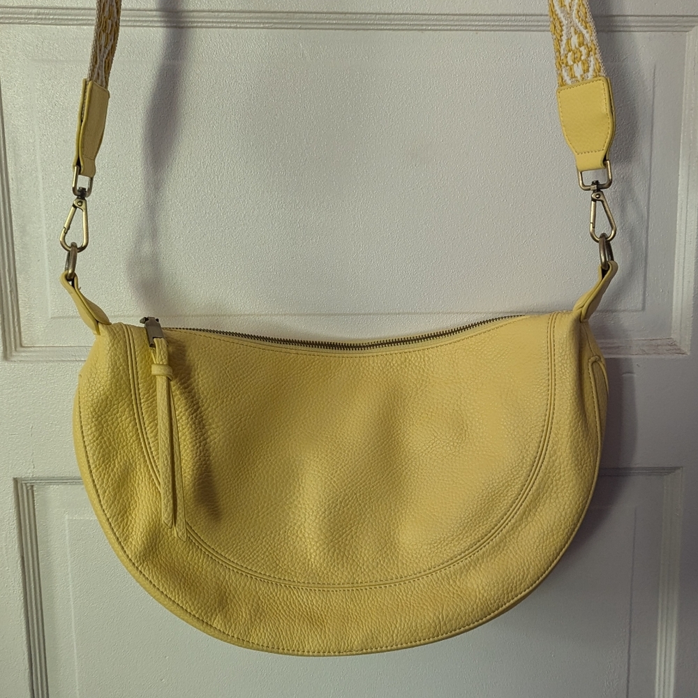 Anthropologie Crescent Sling Bag